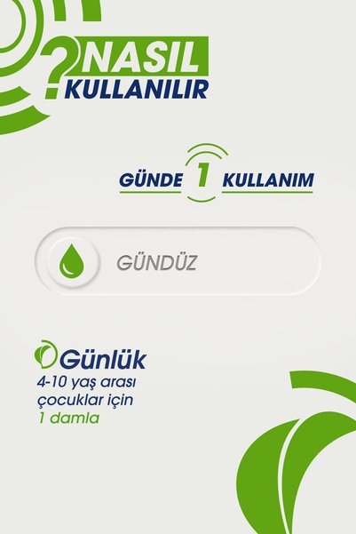 Dr. Ümit Aktaş قطرات فيتامين د3 / 400 وحدة دولية