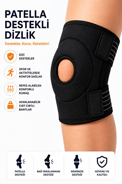 baffhome Medical Diz Korsesi Patella Destekli Çapraz Bağ Menisküs Ağrısı Için...