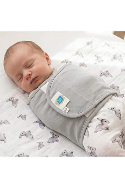 DEUX LAPINS Yarım Kemer Kundak - Cotton Grey