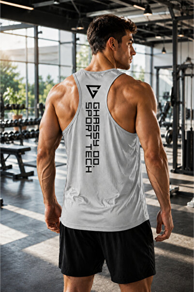 GHASSY CO ملابس رياضية للرجال ذات مقاس Y-back للياقة البدنية، رياضية Gym-101