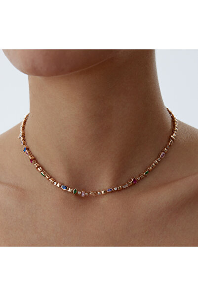 Cherry by Özkonak Colorfull Stone Kolye