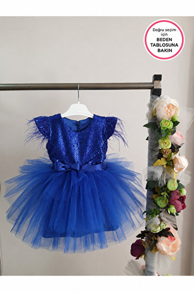 Kidstore فستان بناتي بتنورة متعدد الطبقات