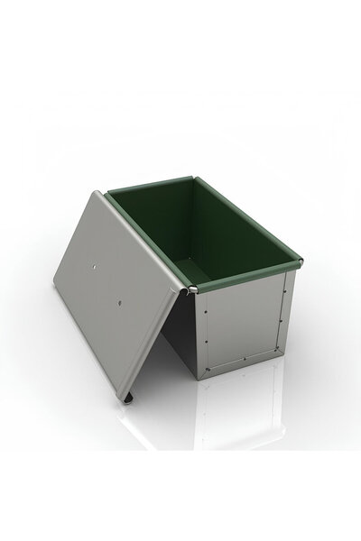 dinckitchen Jumbo Tost Ekmek Pişirme Kalıbı Teflon 13,5x13,5x32,5 cm