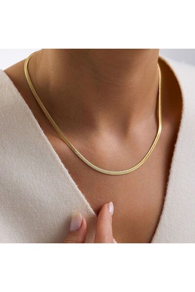 Sembol Gold 14 Ayar Altın Serengeti Zincir Kolye 3 mm 50 cm 4,30 Gram