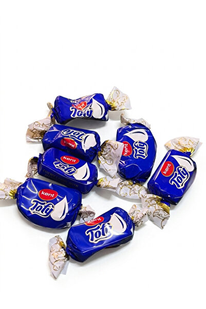 ege salkım Kent Toto Sütlü Çiğnenebilir Bonbon Şeker – Dolgulu Chewy Candy İk...