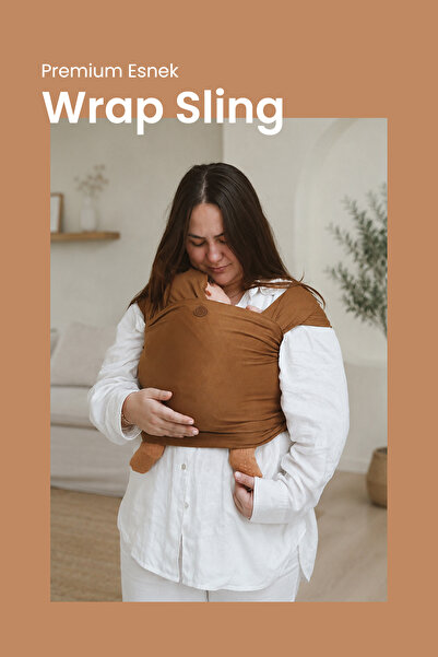 İLAYS Premium Birinci Sınıf Pamuklu Esnek Wrap Sling (BABYWEARİNGE ÖZEL ÜRETİM KUMAŞ)
