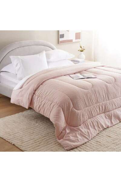 PAN HOME Bubble Queen Comforter 220x240cm - Peach