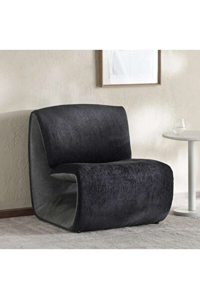 PAN HOME Serene Cloud Accent Chair - Black