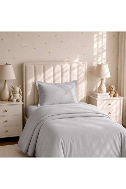 PAN HOME Sleepnest Cotton Rich 144 Tc 2-piece Single Comforter Set 135x220- Grey