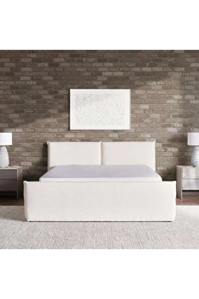 PAN HOME سرير إيرمويست كينج 180×200 سم - أبيض