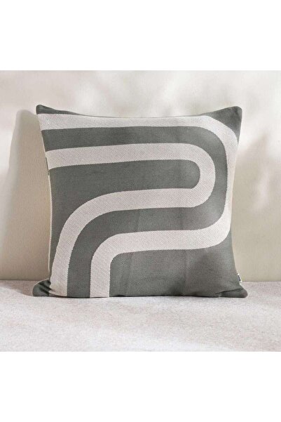 PAN HOME Patio Retro Indoor / Outdoor Filled Cushion 50x50cm- Seafoam