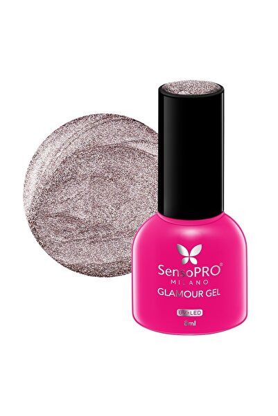 SensoPRO Milano Oja semipermanentă Glamour Gel 8ml, Glam Treasury #63