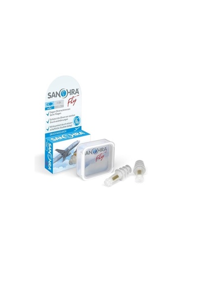 SANOHRA Fly Yetişkinler Için Uçak Kulak Tıkacı (Regular)