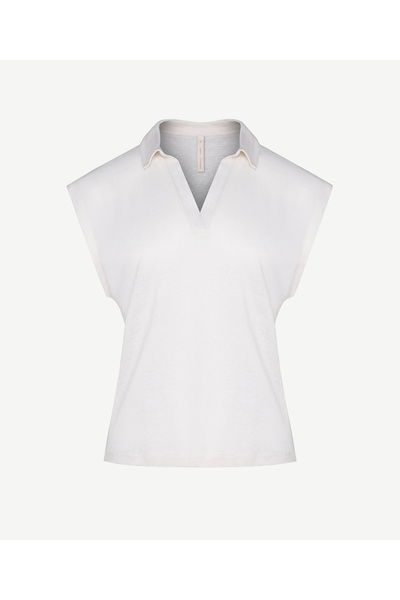Yargıcı Polo Yaka Rahat Kalıp Tshirt