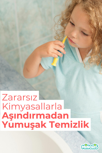 Minoris Kids Diş Macunu 75ml, Sülfatsız, Florürsüz, Organik Içerikli 2Lİ SET
