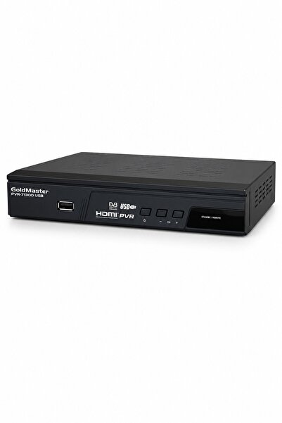 GOLDMASTER 71300 Tüplü TV Uyumlu Scart PVR Kayıt Uydu Alıcısı