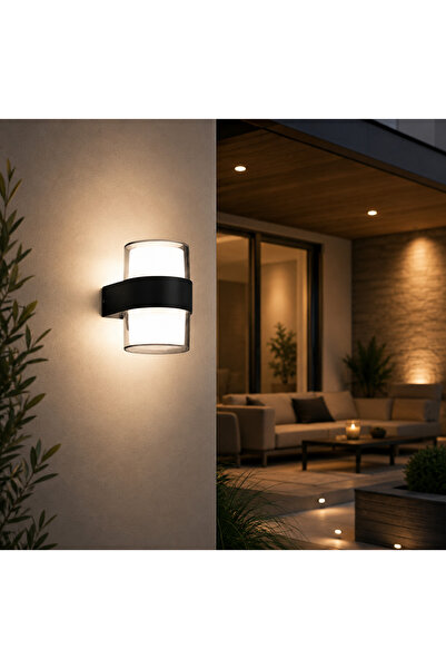 PRİZMAEV CATA CT-7048 مصباح حائط LED ثنائي الاتجاه - 12 واط ضوء نهاري - لون ا...
