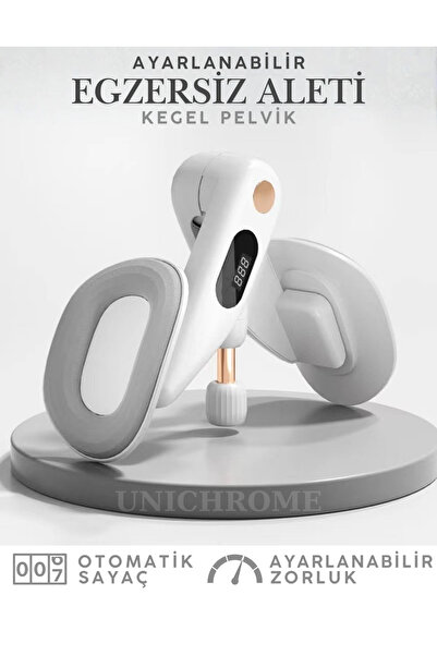 Unichrome İç Bacak Egzersiz Aleti Kegel Cihazı Pelvik Taban Kas Aleti Kalça v...