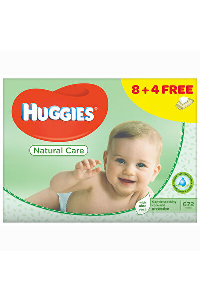 Huggies Șervețele umede Care, pachete de 12 x 56, 672 bucăți