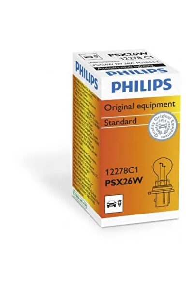 Philips Bec auto cu halogen Vision PSX26W 26W 12V 12278C1