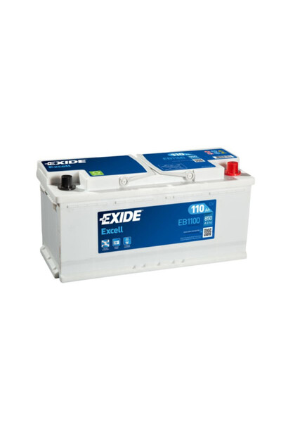 EXIDE Baterie auto Excell 110Ah 850A 12V EB1100