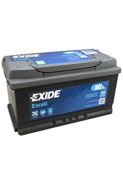 EXIDE Baterie auto Excell 80Ah 12V EB802