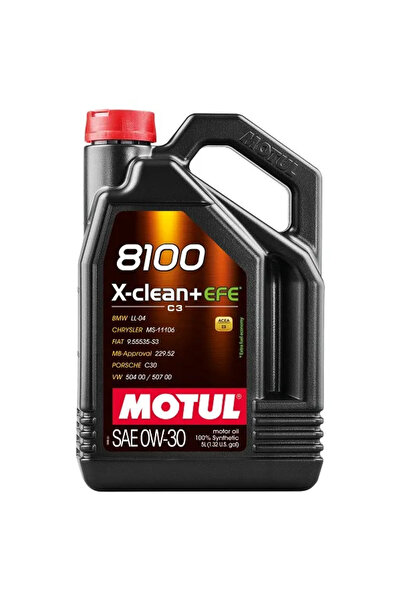 Motul 8100 X-Clean+ EFE 0W30 Моторно масло 5 л