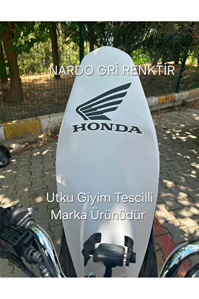 Utku Giyim HONDA PCX,DİO,ACTİVA,SH,XADV UYUMLU NARDO GRİ RENGİ MOTOSİKLET SEL...