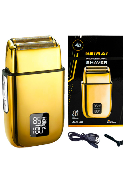 BIRAI Aparat de ras electric profesional 4D AlphaX