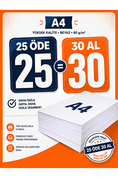 Motifix A4 Kağıt Tekli - Standart