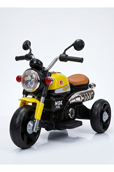 Generic 12V Electric Kids' Tricycle - Two-Seater Design with Led Lights, Buil...