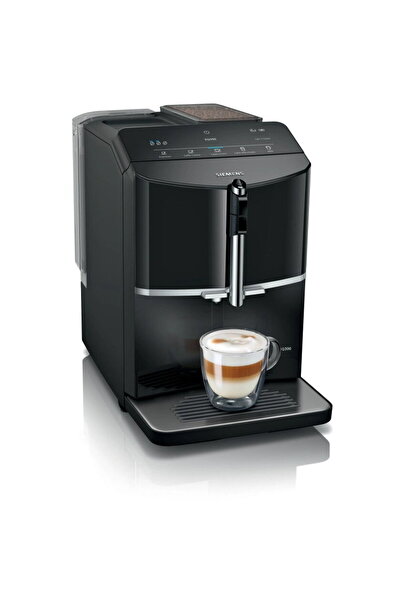 Siemens Espressor Automat Boabe EQ.300 TF301E19, 1300W, 15 Bar, 1.4L, Rasnita...