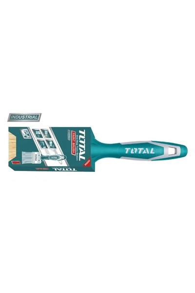 TOTAL Pensula de vopsea 38mm - maner TPR (INDUSTRIAL)