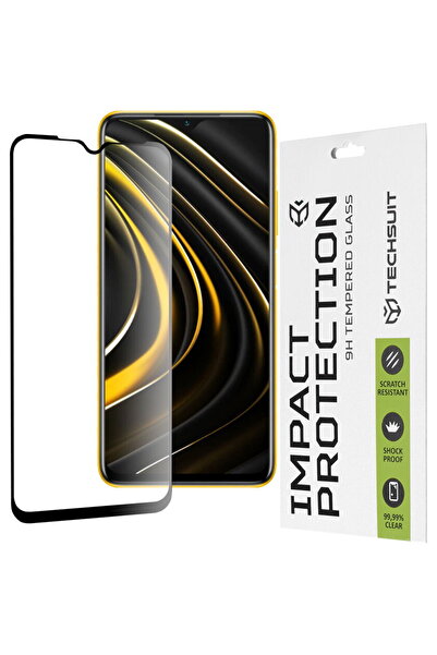 Techsuit Защитно фолио за Xiaomi Poco M3 / Redmi 9 Power / Redmi 9T - 111D с ...