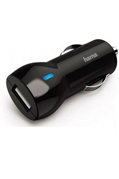 Hama 1x USB Indicator LED 5V / 2.4A 12W Negru