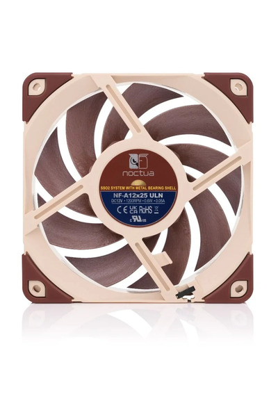 Noctua Ventilator silențios de înaltă eficiență NF-A12x25 ULN, 120mm