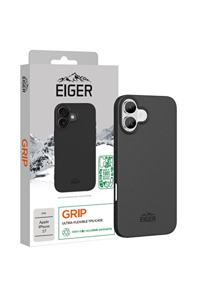 EIGER Husa Grip GRS iPhone 17 Black