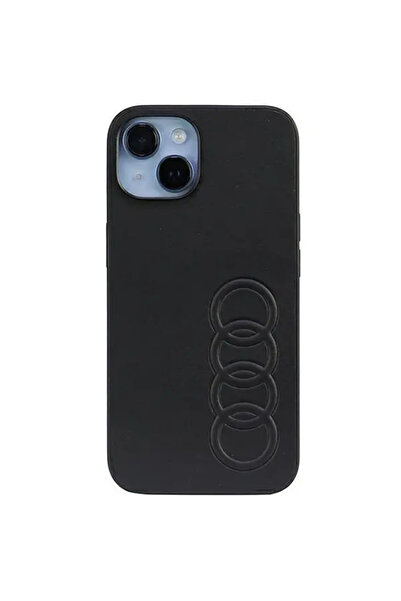 Audi Συνθετικό Δέρμα iPhone 14 6.1 "   μαύρο/μαύρο σκληρή θήκη AU-TPUPPC...