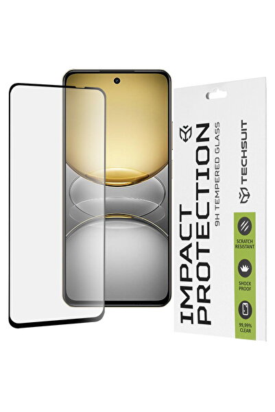 Techsuit Folie pentru Realme C75 / Realme 14x - 111D Full Cover / Sticlă cu a...