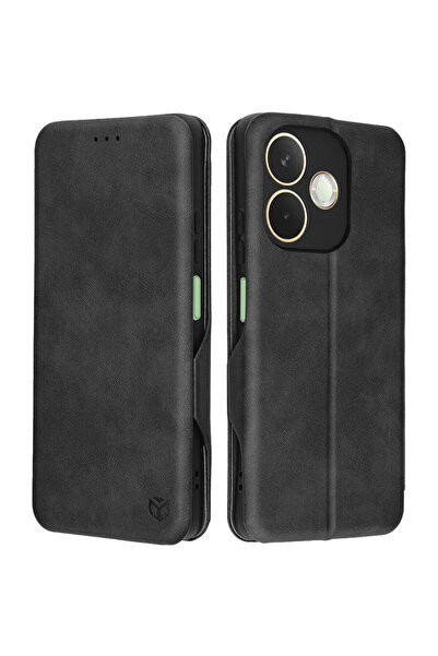 Techsuit Husa pentru Oppo A5 Pro 4G / A5 Pro 5G - Safe Wallet Plus - Black