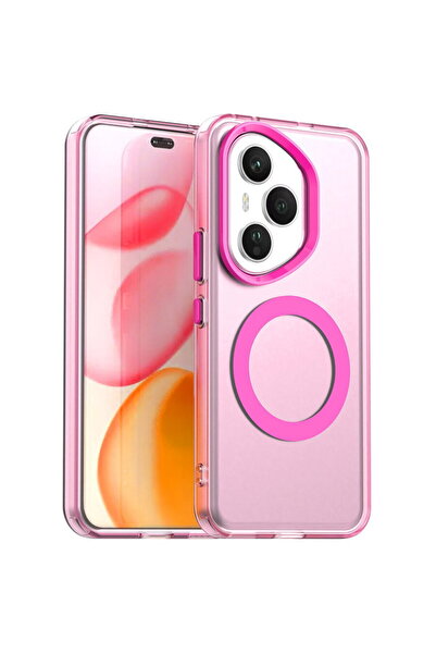 Techsuit Husă pentru Honor 400 Pro - CandyCase MagSafe - Roz