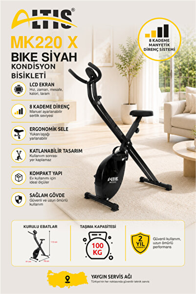 ALTIS Mk220 X Bike Dikey Kondisyon Bisikleti