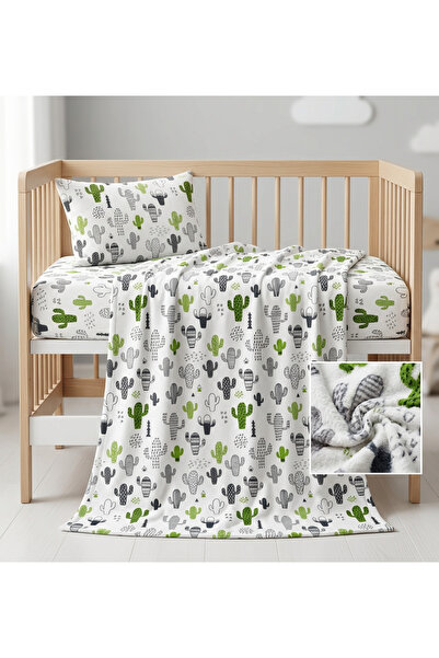 Generic Brand Flannel Fabric Baby Boy Duvet Cover Set 100X150 Pvc Boxed