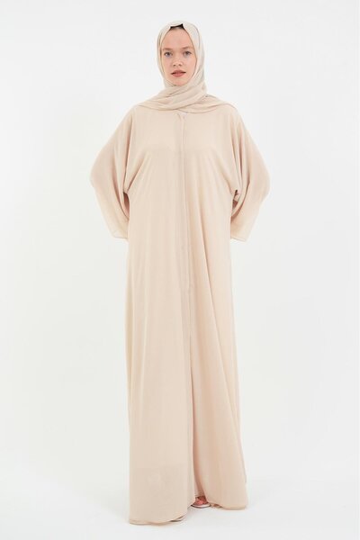 Şakika Women's Chiffon Abaya, Ferace & Shawl - Standard Size & Various Lengths