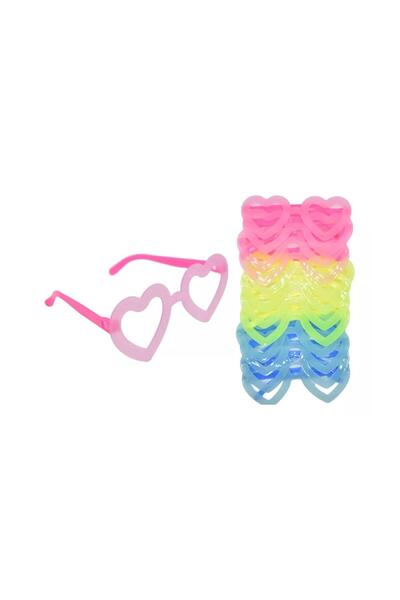 Marsilyan Phosphorescent Heart Model Glow Party Glasses Glasses That Light up...