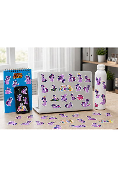 Simirna Tasarım My Little Pony Twilight Sparkle Sticker Seti Fotoğraf Kağıdı ...