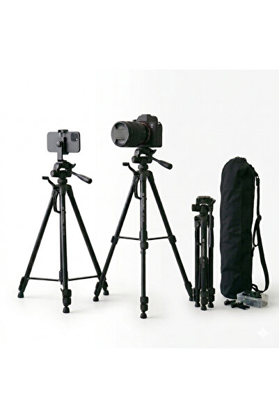 FototekFotograf 170cm Profesyonel Dslr Tripod 5kg Kapasite Canon Nikon Sony 5...