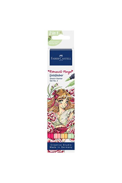 Faber Castell Set 4 piese Schiță Manga Romantică