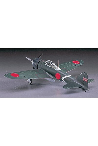 Hasegawa طقم نموذج طائرة حربية بلاستيكية بمقياس 1/48، ميتسوبيشي A6M3 زيرو فاي...