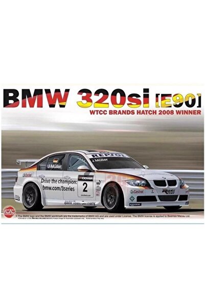 NUNU PN24037 1/24 Ölçek, Bmw 320si E90 (WTCC Brands Hatch 2008 Winner), Otomo...
